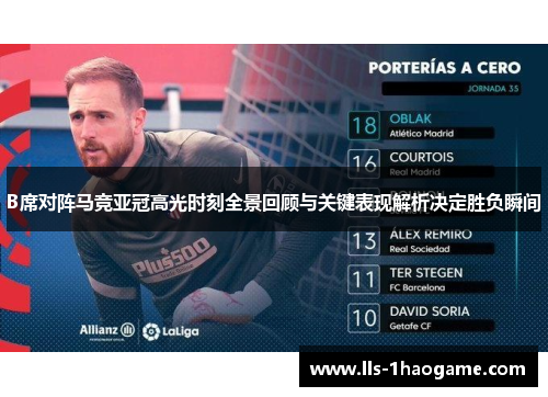 B席对阵马竞亚冠高光时刻全景回顾与关键表现解析决定胜负瞬间